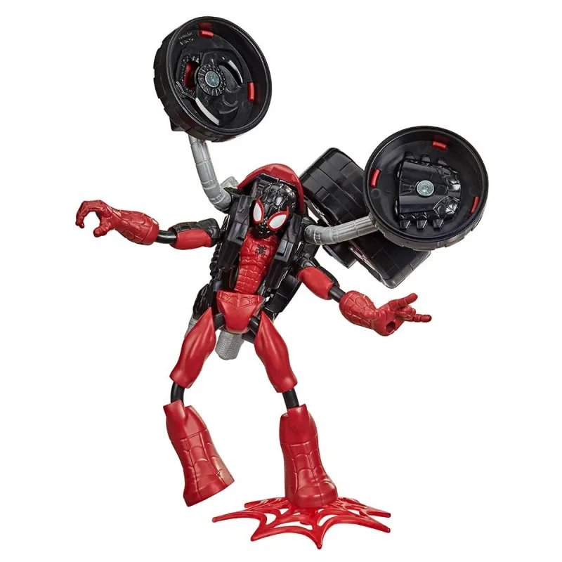 Spider-Man Bend & Flex figura s vozilom 