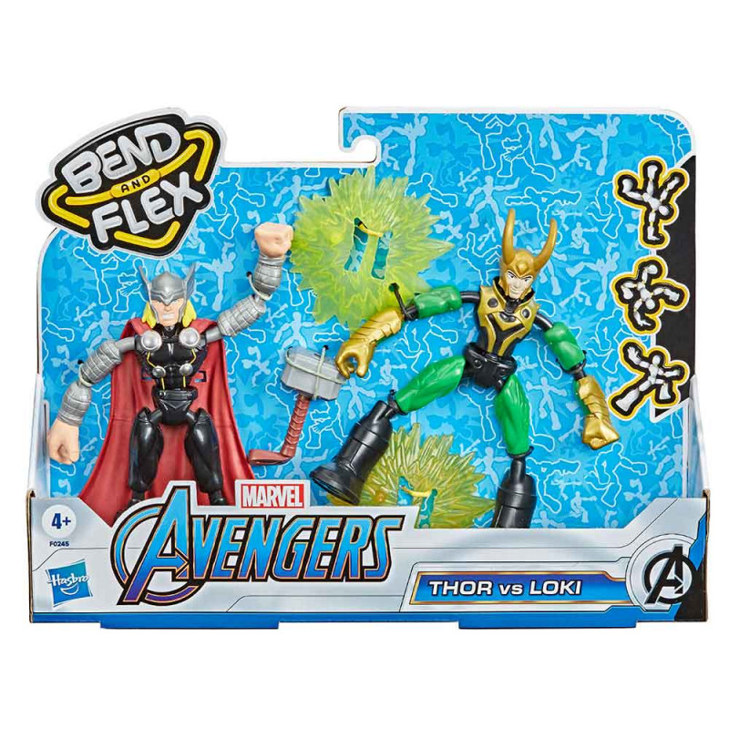 Avengers Bend & Flex set od 2 figure 