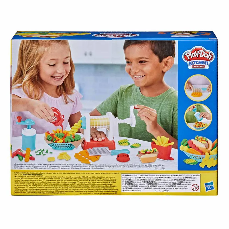 Play-Doh kuhinja set šareni pomfrit 