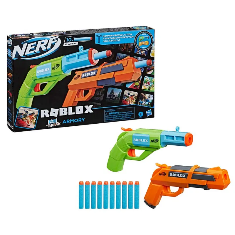 Nerf Roblox Jailbreak armory 