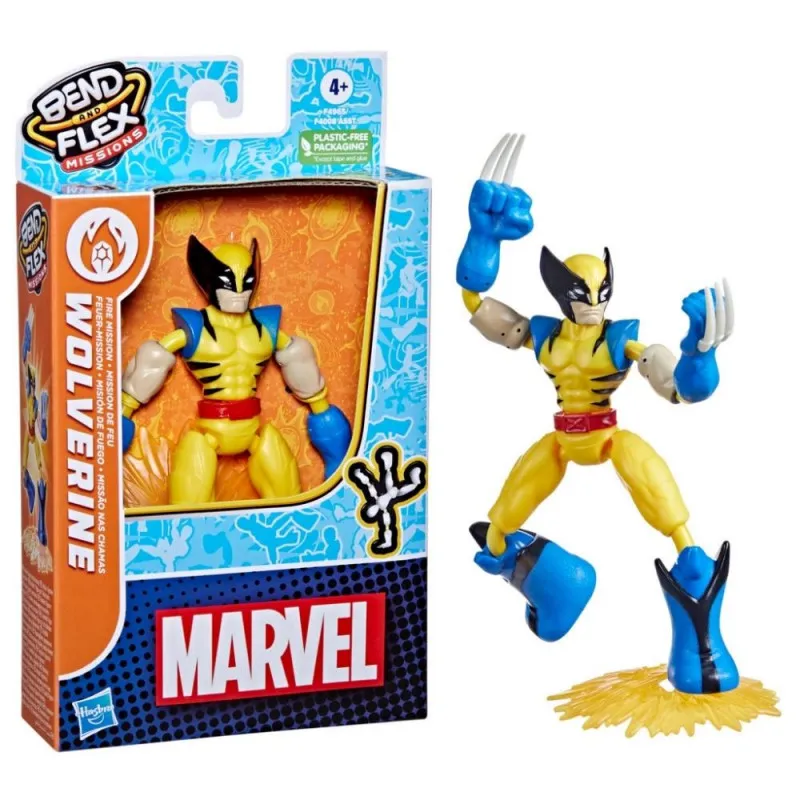 Avengers Bend & Flex Wolverine 
