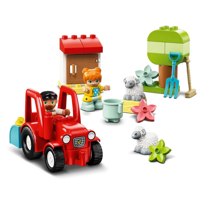 Lego Duplo traktor i briga o životinjama 