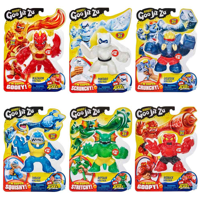 Goo Jit Zu heroj figura ast 