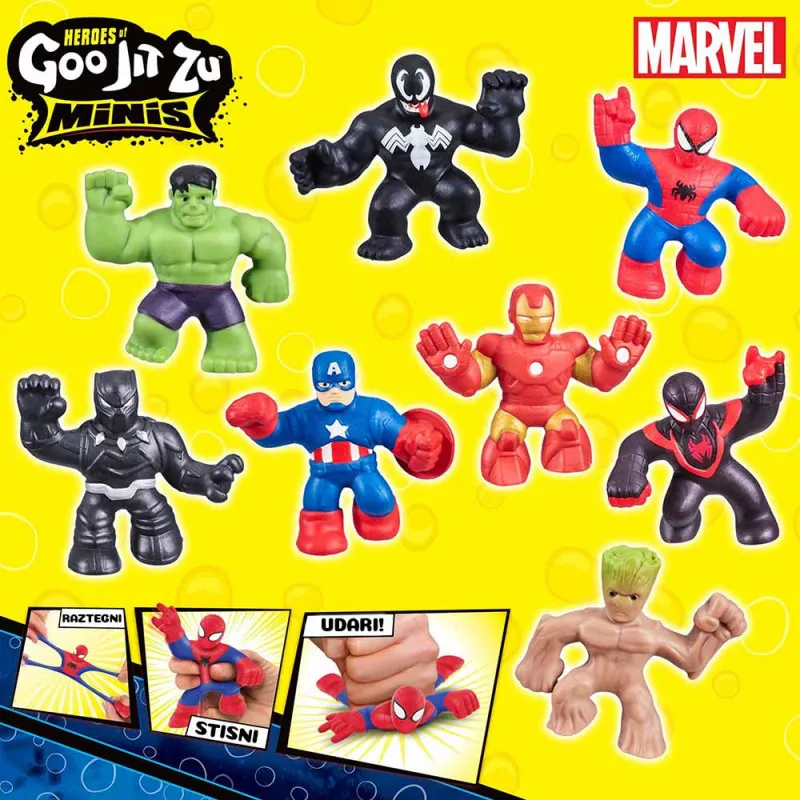 Goo jit Zu mini Marvel super junak ast 