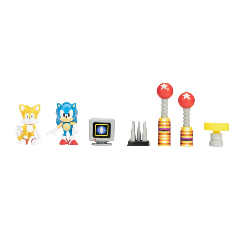 Sonic Diorama set figurica 6 cm 