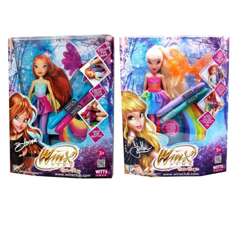 Winx lutka za modne frizure asortiman 